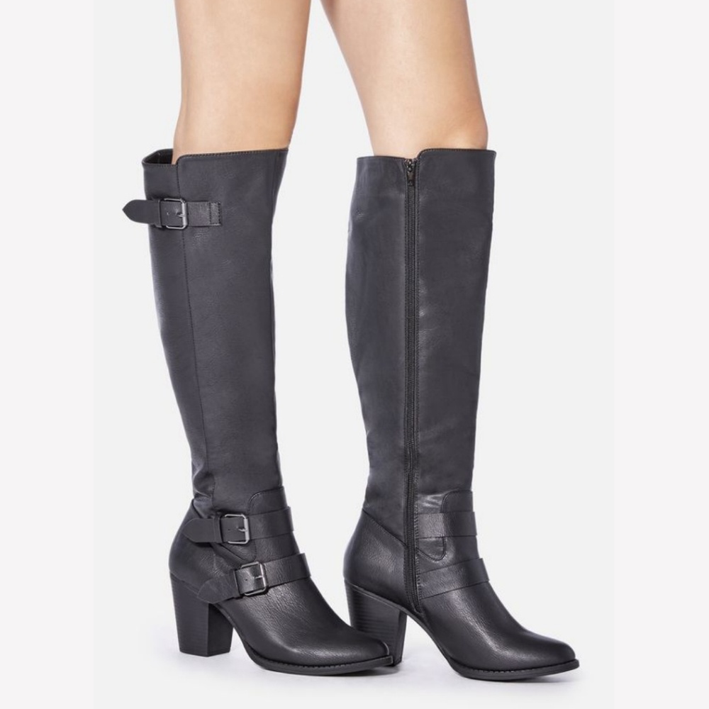 Burnished Heeled Boot